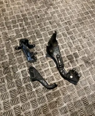 Rear door hinge set