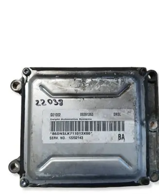 Opel Astra G Engine control unit/module 09391263 G01002 12202143