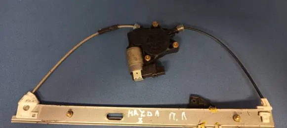 Mazda 3 I Rear door window regulator with motor GJ6A5958X
