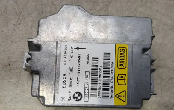 BMW X5 E70 Airbag control unit/module 0285010094 319159795012 9159795