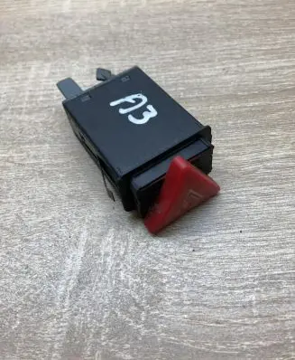 Audi A3 S3 8L Hazard light switch 3B0953235D