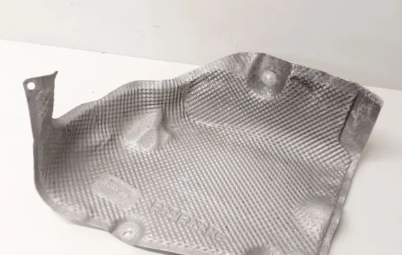 Heat shield in engine bay