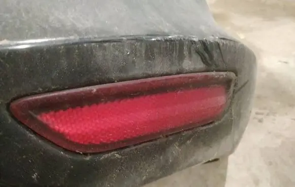 Opel Astra H Rear tail light reflector 