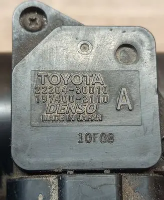 Toyota Corolla Verso E121 Mass air flow meter 2220430010 1974002110