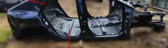 Toyota bZ4X Rear quarter panel