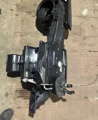 Interior heater climate box assembly