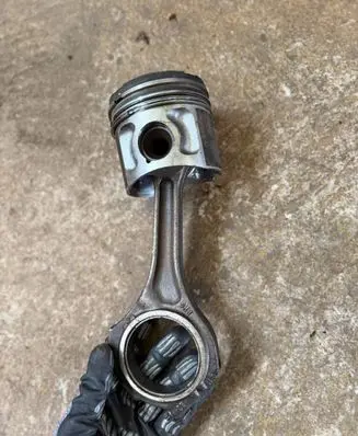 Audi A6 S6 C7 4G Piston with connecting rod 059198401H