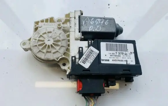 Citroen C8 Front door window regulator motor 1488737080 991728203
