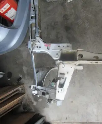 Opel Astra K Front bumper support beam 