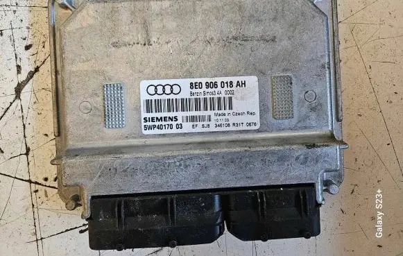 Audi A4 S4 B6 8E 8H Engine control unit/module 8E0906018AH 5WP4017003 S34A0002