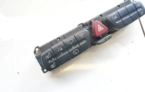 Mercedes-Benz C W203 Hazard light switch 2038218758 3306420200