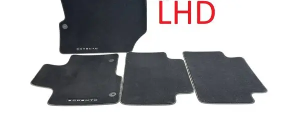 KIA Sorento IV Car floor mat set P4143ADE00 50213