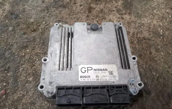 Nissan X-Trail T31 Engine control unit/module 23710JG78B 0281013874
