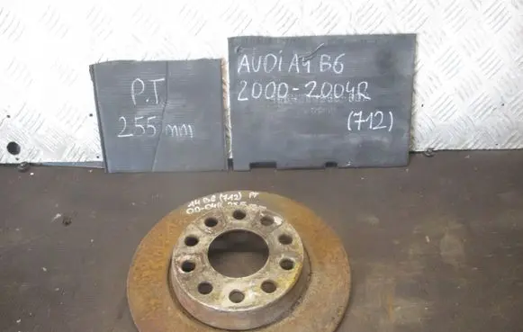 Audi A4 S4 B6 8E 8H Rear brake disc 255MM