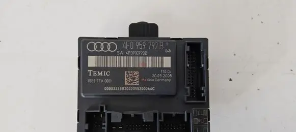 Audi A6 S6 C6 4F Door control unit/module 4F0959792B 0033TFK0001 4F0910793B