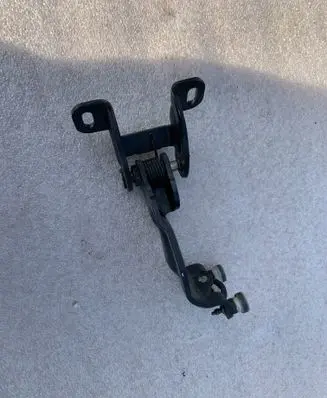 Volkswagen Sharan Sliding door lower roller guide/hinge 7N0843335J