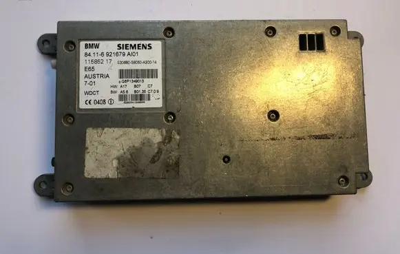BMW 7 E65 E66 Phone control unit/module 6921679 84116921679 11585217