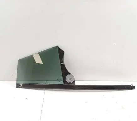 Rear vent window glass