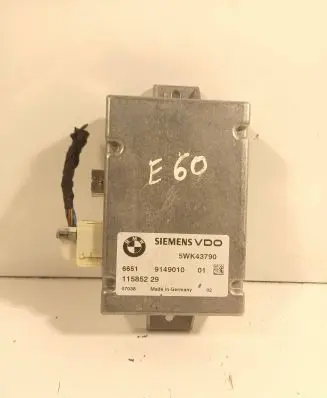 BMW 5 E60 E61 Camera control unit module 9149010 11585229 5WK43790