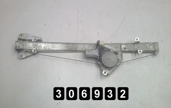 Front door window regulator with motor