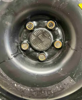 Volkswagen Golf IV R18 spare wheel 1J0801027M