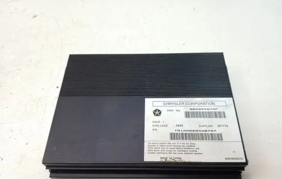 Dodge Challenger Sound amplifier 68222467AF