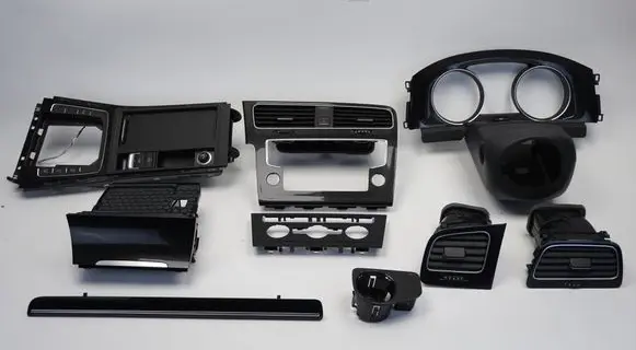 Volkswagen Golf VII Dashboard side air vent grill/cover trim 
