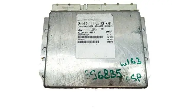 Mercedes-Benz ML W163 ESP (stability system) control unit 1635450232 1635450232K 10094615324