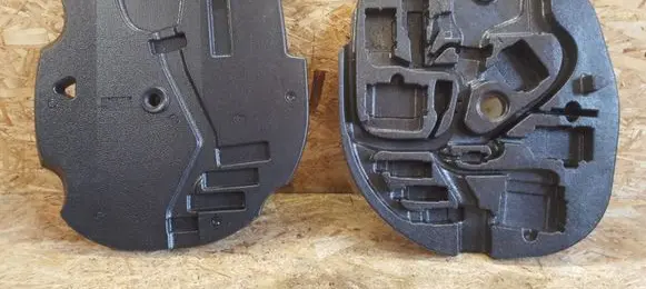 BMW 5 E60 E61 Spare wheel section trim 9120060 9120134