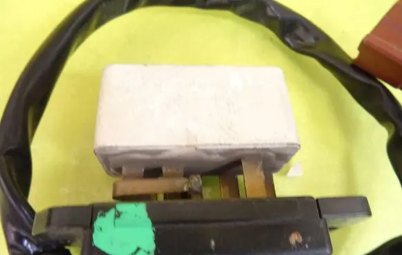 Heater blower motor/fan resistor