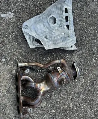 Toyota C-HR II Catalyst/FAP/DPF particulate filter WDW