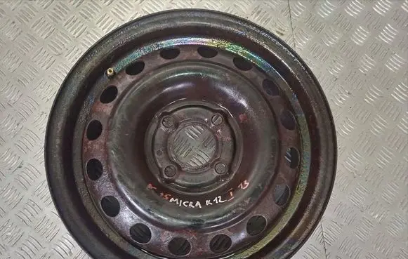 Nissan Micra R13 steel rim 
