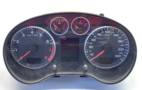 Audi A3 S3 8P Speedometer (instrument cluster) A2C53080296
