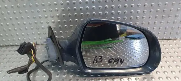 Audi A3 S3 8P Front door electric wing mirror S26378277