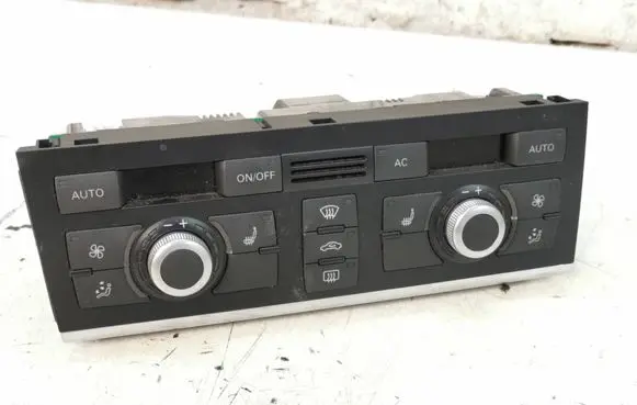 Audi A6 S6 C6 4F Climate control unit 4F1820043AL 4F0910043B 5HB00883356