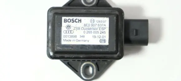 Audi A6 S6 C5 4B ESP acceleration yaw rate sensor 8E0907637A