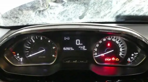 Peugeot 208 Speedometer (instrument cluster) 9813848980 IMPRK1308174