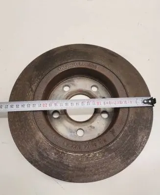 Opel Mokka X Rear brake disc 1350286811