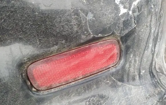 Peugeot 607 Rear tail light reflector 