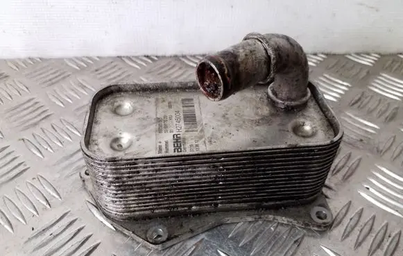 Engine oil radiator