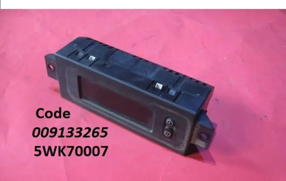 Opel Agila A Screen/display/small screen 009133265 5WK70007
