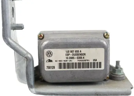 Volkswagen Golf IV ESP acceleration yaw rate sensor 1J0907655A 1J1907637D 10098503064