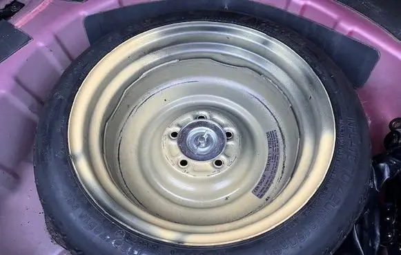Mitsubishi Lancer VIII R12 spare wheel 