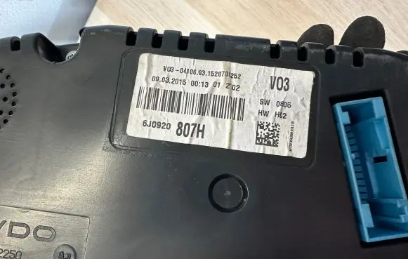 Seat Ibiza IV (6J,6P) Speedometer (instrument cluster) 6J0920807H