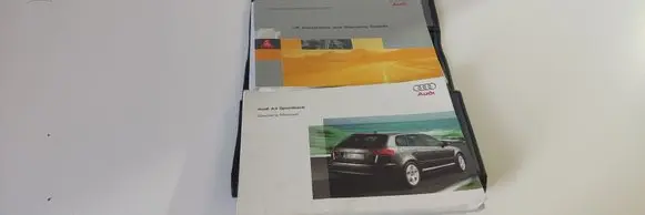 Audi A3 S3 A3 Sportback 8P Owners service history hand book 