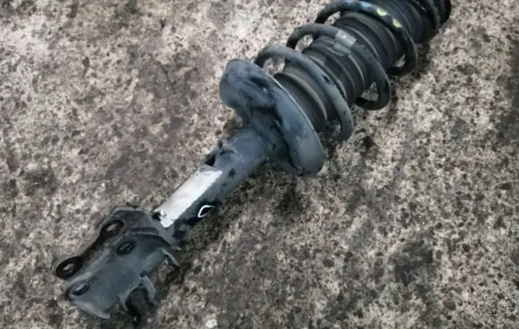 Fiat 500L Front shock absorber with coil spring 00519532860
