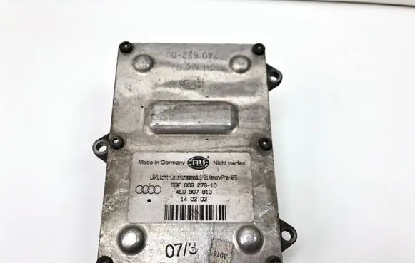 Audi A8 S8 D3 4E Headlight ballast module Xenon 4E0907813 5DF00827910