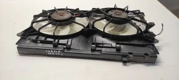 Toyota Corolla Verso E121 Radiator cooling fan shroud 1636323030 1680003550