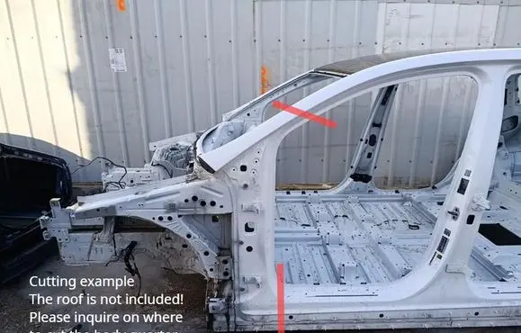 Mercedes-Benz EQS X296 Front quarter panel A2966260500