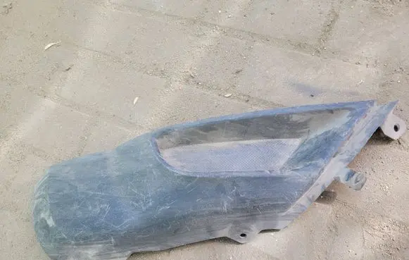 Mitsubishi Outlander Front bumper lip 6400A470